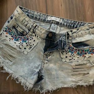 Distressed Shorts